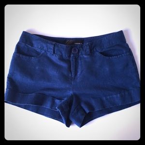 Forever 21 xs shorts navy
